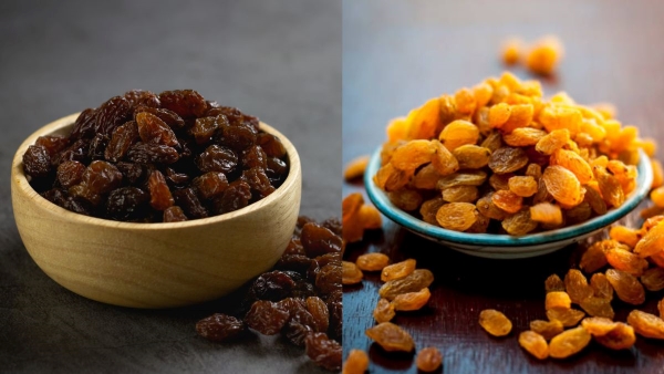 Munakka vs Kishmish Munakka vs Kishmish