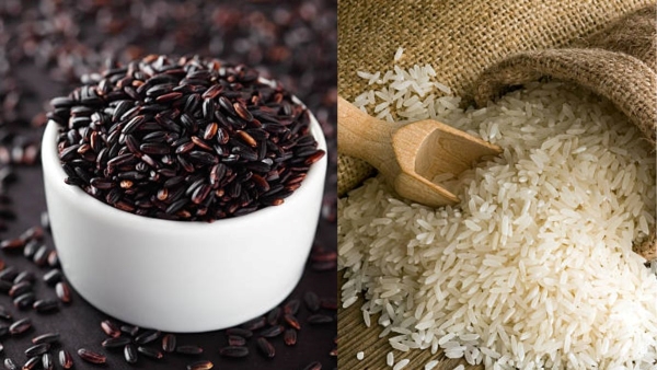 Which is healthier black rice or white rice