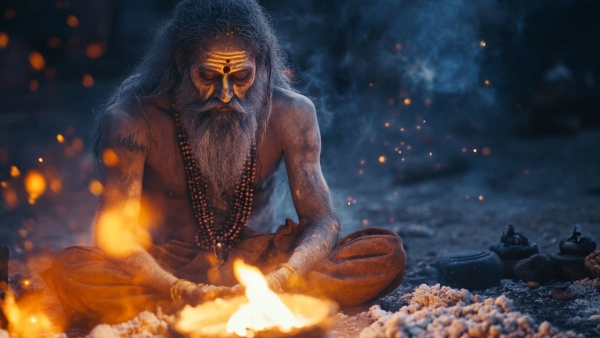 How Last Rites of an Aghori Sadhu performed in hindi