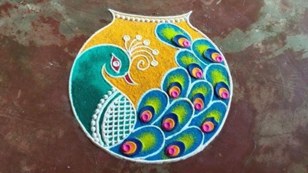 Easy and Beautiful Kolam Designs
