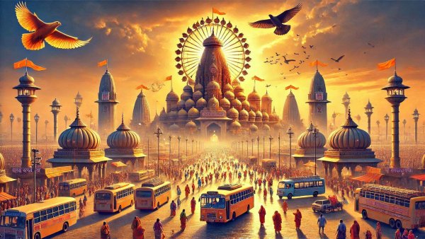 Mahakumbh 2025 Travel Guide How to reach prayagraj by Bus train and flight details