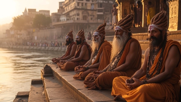 Where do Naga Sadhus go after the Kumbh Melas