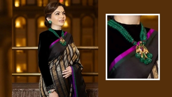 Nita Ambani wore rare 200-year-old pendant crafted in south India Nita Ambani wore rare 200-year-old pendant crafted in south India