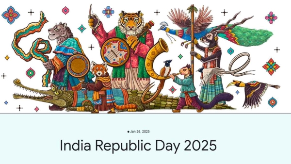 Google Doodle on Republic Day 2025