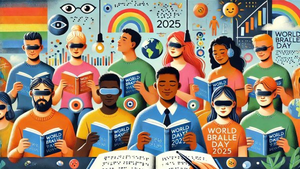 Happy World Braille Day 2025 Wishes Quotes Messages FB Whatsapp Status Insta Captions in Hindi