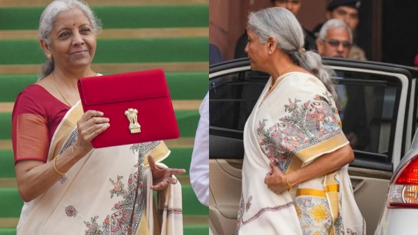 Nirmala Sitharaman Budget 2025 saree