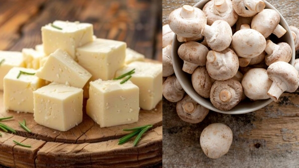 Paneer vs Mushrooms