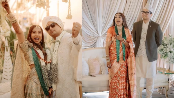 Prajakta Koli Reception Look