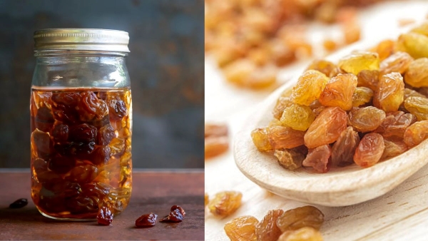 Soaked vs Dried Raisins