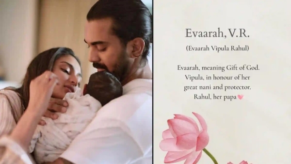 KL Rahul daughter Name Evaarah Meaning