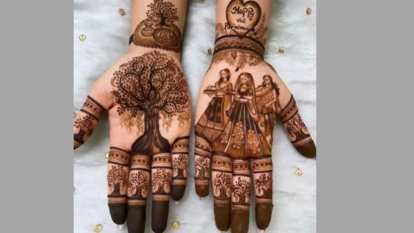 Vat Savitri Mehndi Designs
