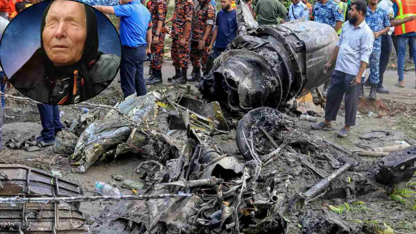 Bangladesh plane crash on Baba Vanga