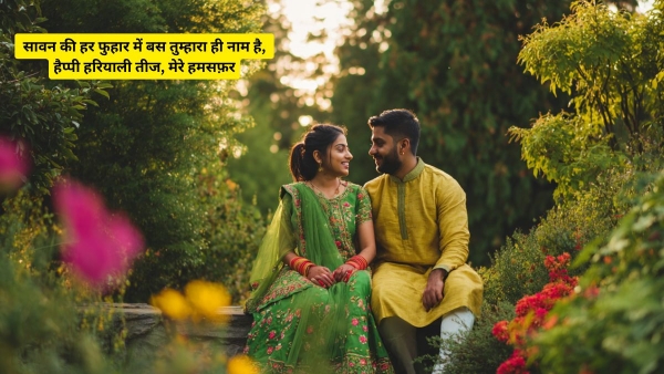 Hariyali Teej 2025 Wishes For Husband