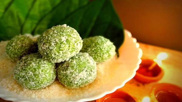 Coconut green ladoo recipe