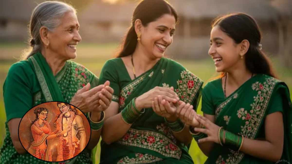 Why Women Wear Green Clothes During Sawan