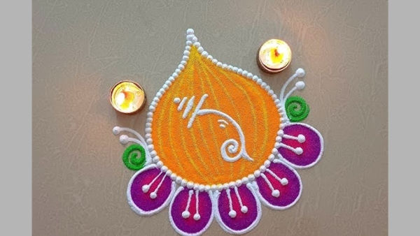 Ganesh Chaturthi 2025 Rangoli Design