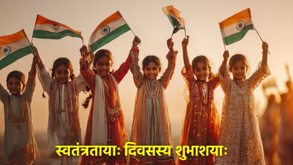 happy independence day wishes in sanskrit
