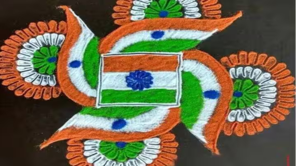 Independence Day Rangoli Designs Idea