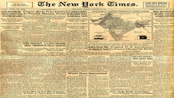 How the World s Press Celebrated India s Freedom in 1947