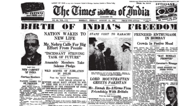How the World s Press Celebrated India s Freedom in 1947