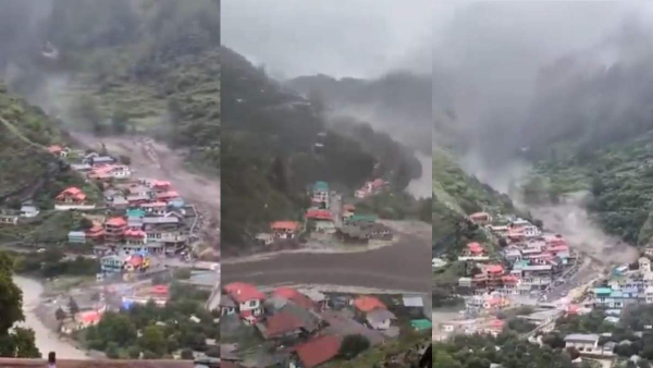 Uttarkashi Cloudburst Video