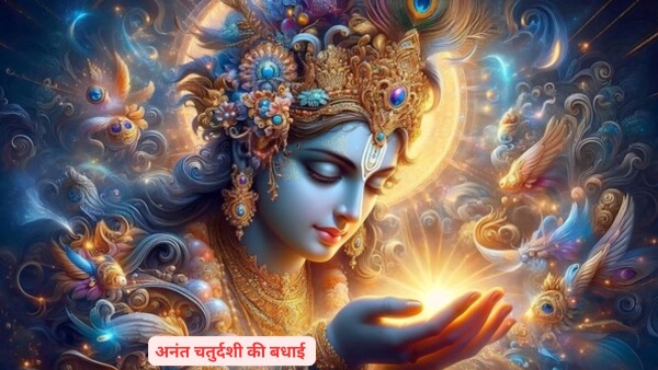Anant Chaturdashi 2025 Wishes Quotes Hindi