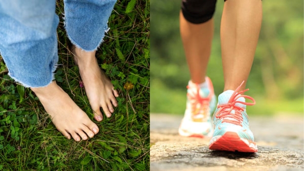 Barefoot vs shoes for health