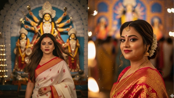Durga Puja 2025 AI images Prompts Durga Puja 2025 AI images Prompts