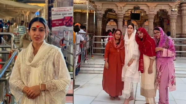 Sara Ali Khan Kashi Vishwanath visit