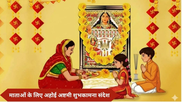 Happy Ahoi Ashtami 2025 Wishes Sanskrit
