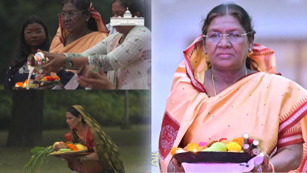 droupadi murmu chhath puja 2025