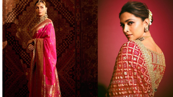 Red Saree Look For Karwa Chauth 2025