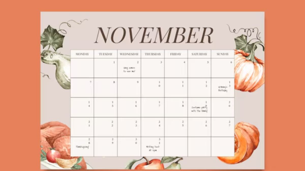 November 2025 Festivals List