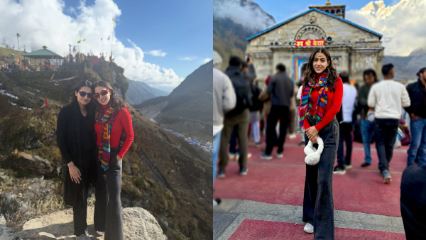 Sara Ali Khan Kedarnath photos videos Viral