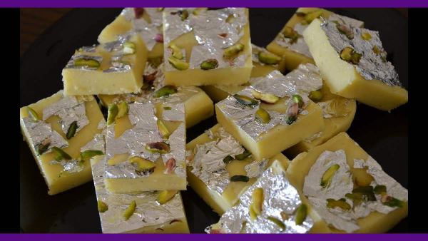 Sugar-Free Burfi Recipe For Diwali