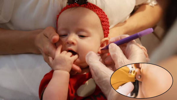 baby ear piercing right time