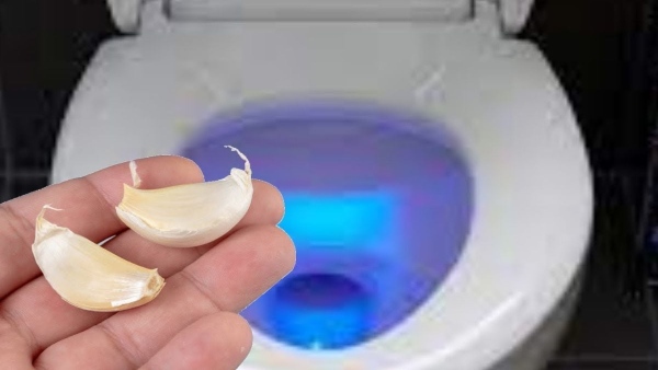 Garlic In Toilet