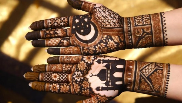 Eid Chand Mehndi Design