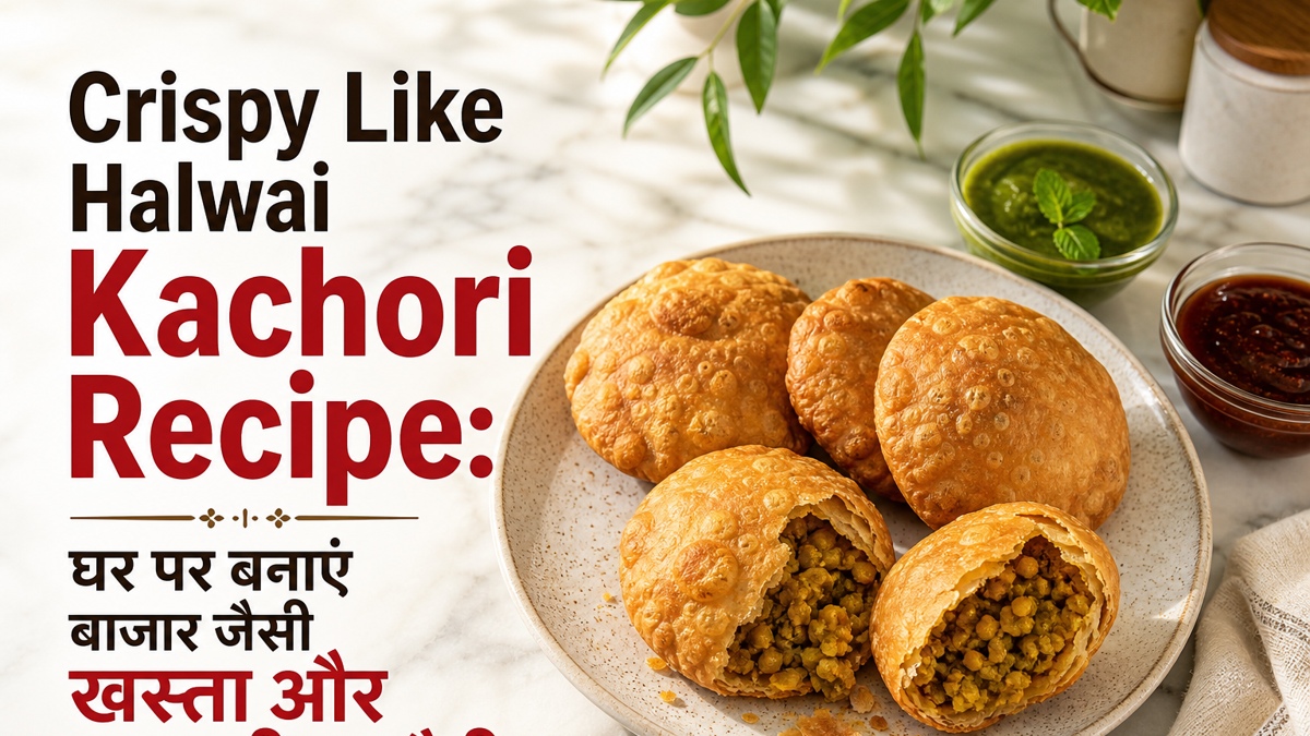 Crispy Like Halwai Kachori Recipe: घर पर बनाएं बाजार जैसी खस्ता और कुरकुरी कचौड़ी