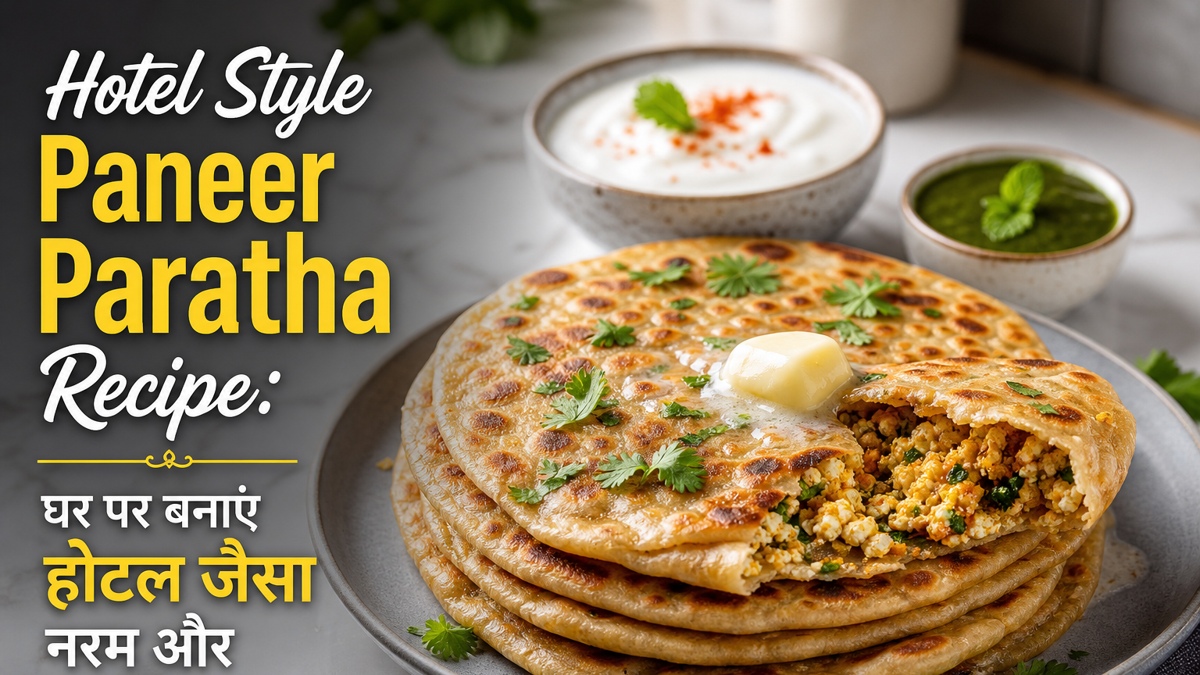 Hotel Style Paneer Paratha Recipe: घर पर बनाएं होटल जैसा नरम और स्वादिष्ट पराठा