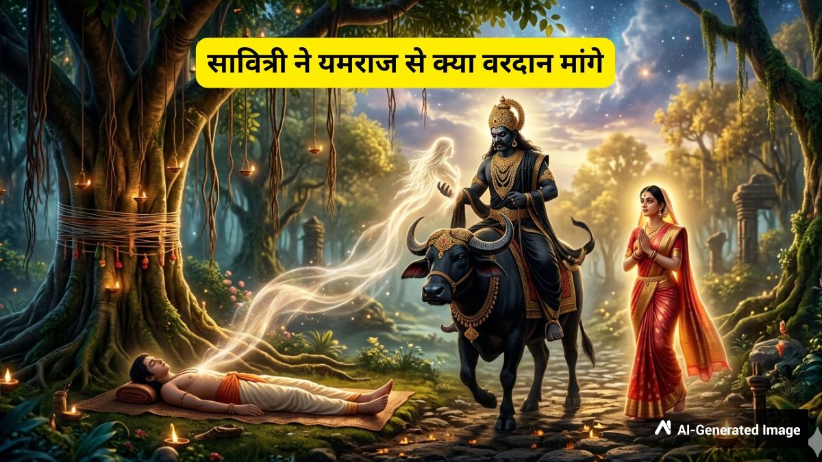 Vat Savitri 2026: कैसे सावित्री यमराज से वापस ले आईं सत्यवान के प्राण? पढ़ें तीन वरदानों की रोचक कहानी