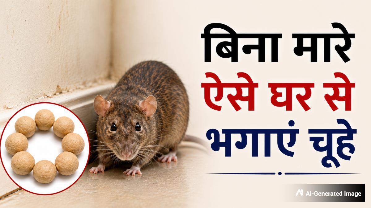 बिना मारे चूहों को घर से भगाने का देसी तरीका! आटे में मिलाकर रख दें ये एक चीज, फिर कभी नहीं आएंगे नजर