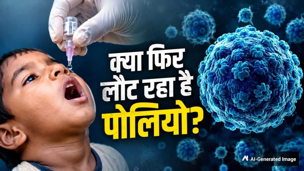 गाजियाबाद में सीवेज सैंपल में पोलियो वायरस मिलने से हड़कंप, स्वास्थ्य विभाग अलर्ट, डेढ़ लाख बच्चों का होगा सर्वे