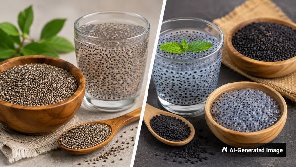 Chia Seeds Vs Sabja Seeds Benefits