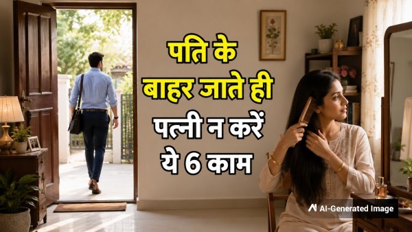 Women Avoid Things When Husband Is Outside
