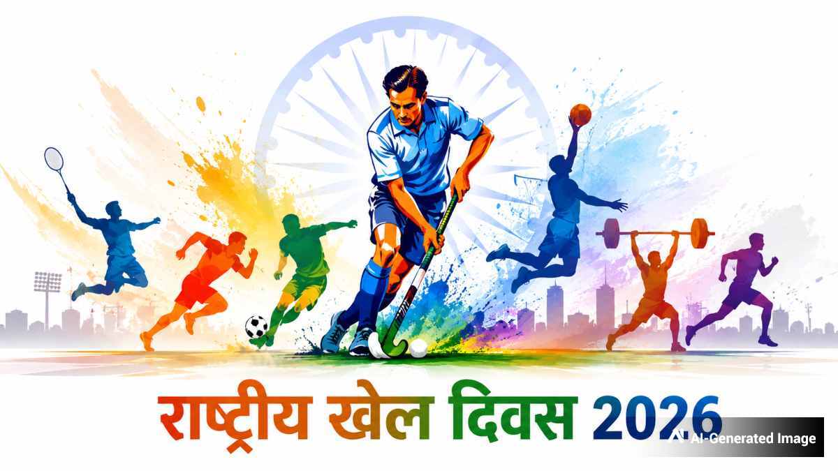 National Sports Day 2026: क्यों मनाया जाता है राष्ट्रीय खेल दिवस? जानें इस दिन का इतिहास और महत्व
