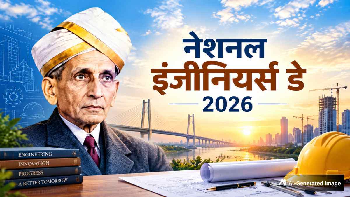 National Engineers Day 2026: 15 सितंबर को ही क्यों मनाया जाता है इंजीनियर्स डे? जानिए इसका इतिहास और महत्व