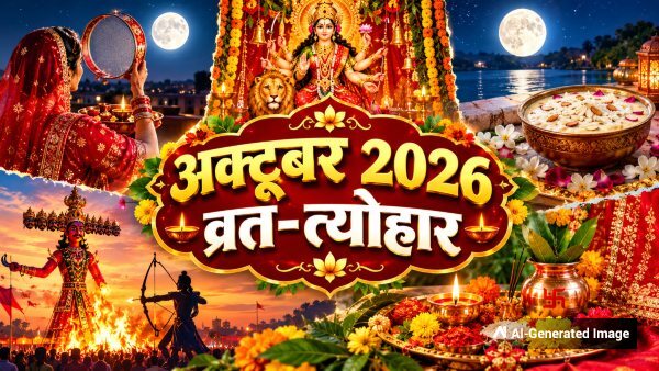 October Vrat Tyohar List 2026 October Vrat Tyohar List 2026