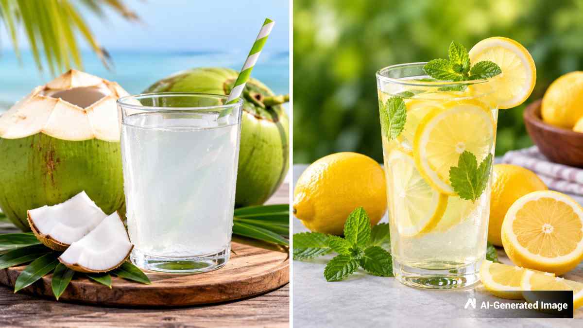 डायबिटीज में नारियल पानी पिएं या नींबू पानी? जानें शुगर कंट्रोल के लिए क्या है बेहतर
