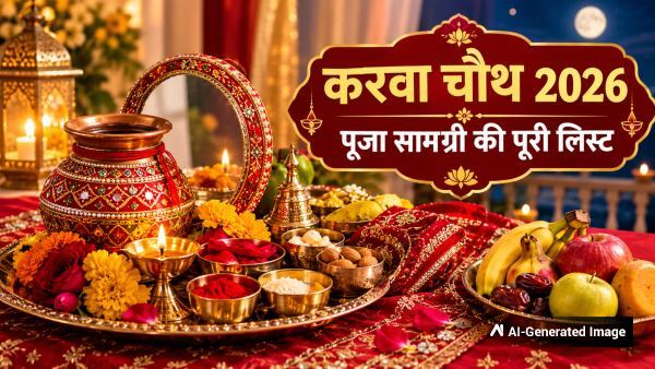 Karwa Chauth 2026 Puja Samagri